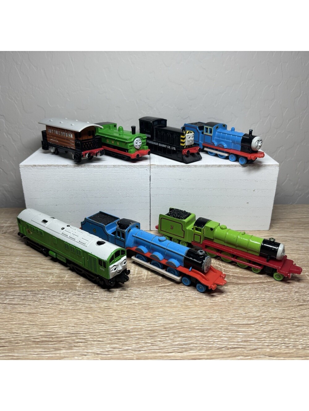Vintage Ertl Thomas The Tank Engine Diecast Lot Gordon Henry Edward Duck BoCo